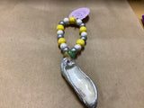 Beads & Seashell Bottle Charms by Lisa