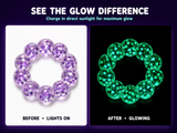 Feelzies FOS9G Feelzies™ Glow-in-the-Dark Squishy Bracelet: Lime Pop