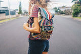 Rice Love - One of a Kind Recycled Backpack