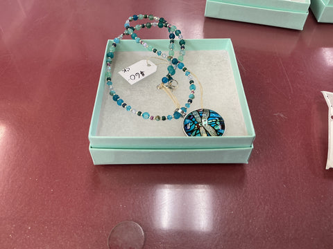 Dragonfly Necklace by Caitlyn