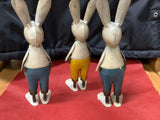 Small Recycled Tin Boy Rabbit (3 choices)(1 per purchase)