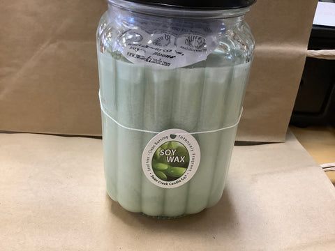 Homespun 24 Oz. Jar Candle Citrus and Sage