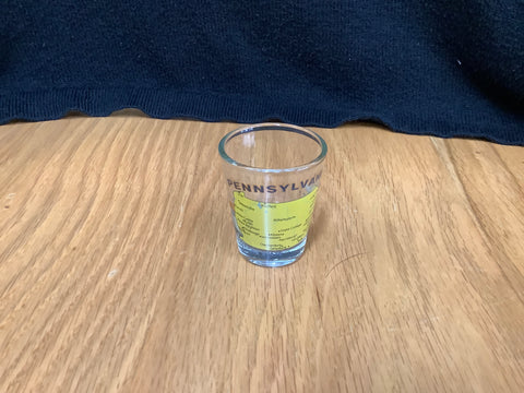 Pennsylvania Shot Glass