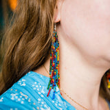 Lucia's Imports - Rainbow Tassel Earrings
