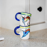 Lucia's Imports - Wild Bird Espresso Cups CR-15A