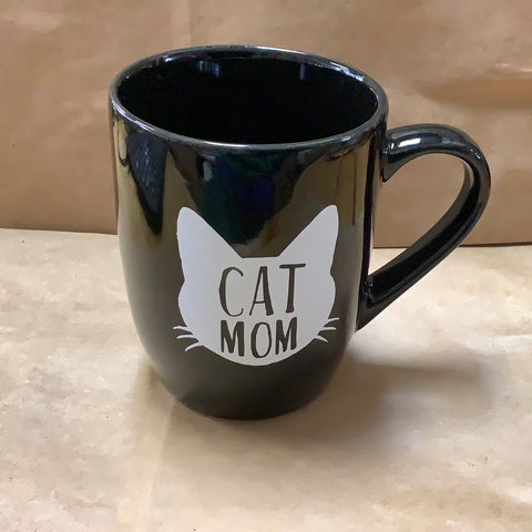Cat Mom Mug by Jen