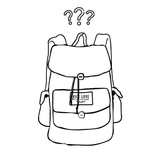Rice Love - One of a Kind Recycled Backpack