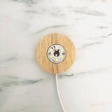 Luke Adams Glass - Wooden Lighted Base: 6