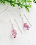 Sosie Designs - Sterling Silver CZ Teardrop - Rose