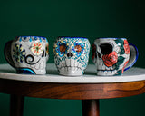 Lucia's Imports - Sugar Skull Skeleton Mug