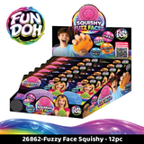 Novelty Brands - Fun Doh Fuzzy Face Squishy Sensory Toy