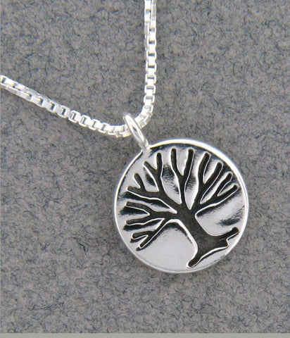 Large Round Tree necklace by Mary Kay Donnelly