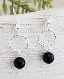 Sosie Designs - Diamond Cut w/Crystal Pearls - Mystic Black