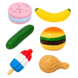 Novelty Brands - Fun Doh MEGA 8" Food Squishies Sensory Toy - 12/Display: Wholesale Price