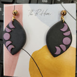 Moon phase earrings by Barbie