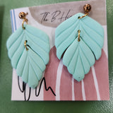 Fern/leaves Earrings by Barbie