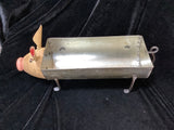 Recycled Metal “Milo” Pig Planter