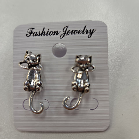 Moving Kitty earrings