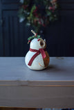 Meadowbrooke Gourds - Olwen Owl Handcrafted Gourd