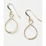 Sosie Designs - Rose Gold Eternity Earrings