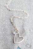 Sosie Designs - Silver Open Your Heart Necklace