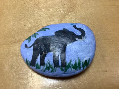 Hand Painted Elephant