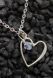 Sosie Designs - Silver Open Your Heart Necklace