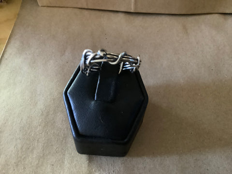 Wrapped Vine Ring by Sherry Tinsman Metalsmith