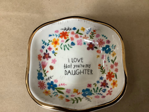 Antiqued Trinket Bowl…..Daughter