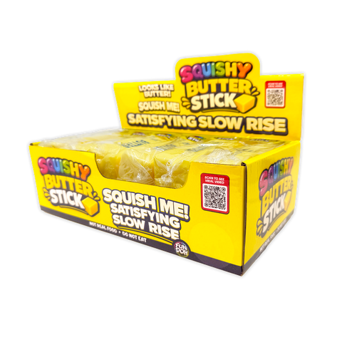Novelty Brands - Fun Doh 6" Butter Stick Slow Rise Fidget Toy