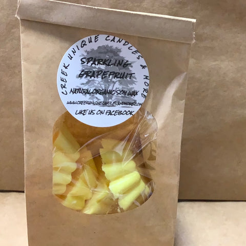 Sparkling Grapefruit organic soywax melts by Creek Unique Candles & More