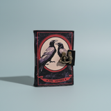 SunlitSage - Mini Journal | Leather Journal | Blank Vintage Journal: Luna Moth
