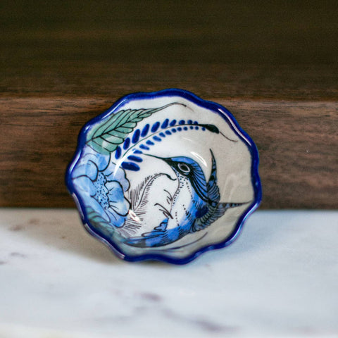 Lucia's Imports - Wild Bird Tapas Trinket Dish