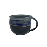 Clay in Motion - Latte Mug: Raging Rapids