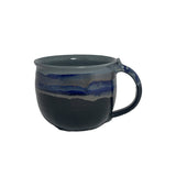 Clay in Motion - Latte Mug: Midnight Prairie