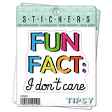 Tipsy Coasters & Gifts - Funny Sticker | Fun fact