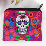 Lucia's Imports - Sugar Skull Coin Bag