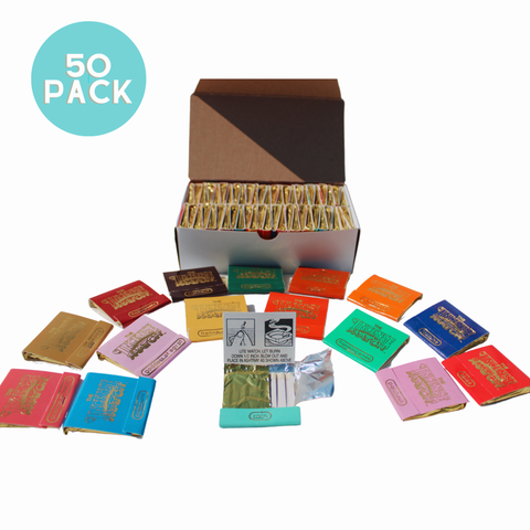 H&L NOVELTIES INC - Box of 50 Match Books - Assorted Fragrances