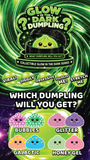 Novelty Brands - Fun Doh Glow In Dark Mystery Dumpling Squishy Black Basket