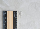 Sosie Designs - Silver Heart Fringe Stud Earrings
