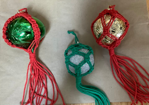 Christmas Bulb Ornaments by Nancy ( one per purchase)