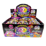 Novelty Brands - Fun Doh Mystery Dumpling Squishies | 12-Piece Retail Display: Wholesale Price