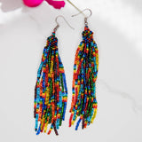 Lucia's Imports - Rainbow Tassel Earrings