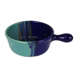 Clay in Motion - Handcrafted Ceramic Soup Mug, Dishwasher Safe: Mocha