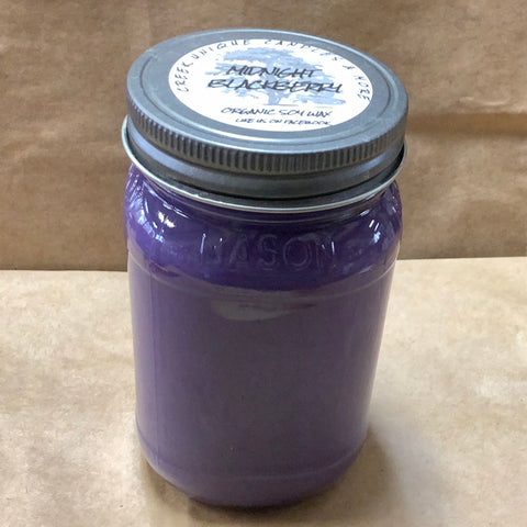 Midnight Blackberry Candle by Creek Unique Candles & More