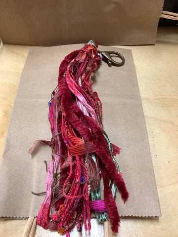 Purse tassel red by artist Carol