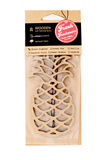 Fresh Fresheners - Pineapple Wooden Air Freshener Pack of 8