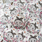 Mad River - Ellie Elephant Sticker / Decal