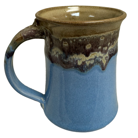 Clay in Motion - Large Mug: Sandy Beach