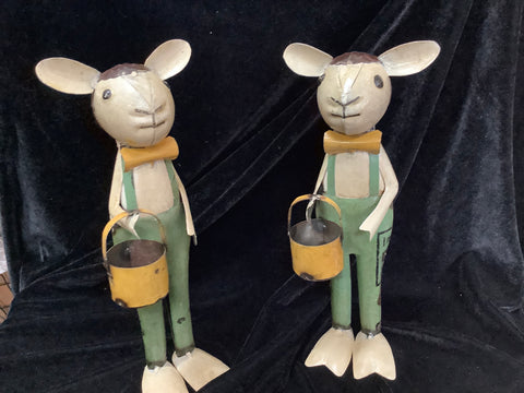 Recycled Metal Mr. Shearling Sheep (one per purchase)